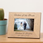 Personalised Wedding Gift Photo Frame Wedding Day Dad Gift Father Mother Partner Brides Parents Gift