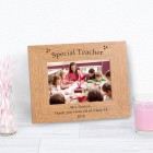 Personalised Engraved Special Teacher Wooden Photo Frame Teacher Thankyou Gift Leaving School Gift Teacher Gift Thankyou Gift Classroom Gift