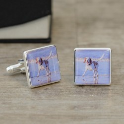 Personalised Pet Photo Upload Cufflinks