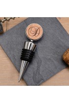 Personalised Bottle Stopper, Script Initial, Gift for Her, Christmas Gift For Him, Wine Lovers Gift, Wine Bottle Stopper, Champagne Stop