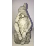 Latex Craft Mould To Make Garden Gnome Reusable Art & Crafts Hobby Business 12x7 Inches