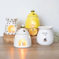 Bee Beehive Oil Burner Wax Warmer Beautiful Blooming Bugs Bees Present Gift Spring Bug Mothers Day Gift House Warming Gift Easter Gift