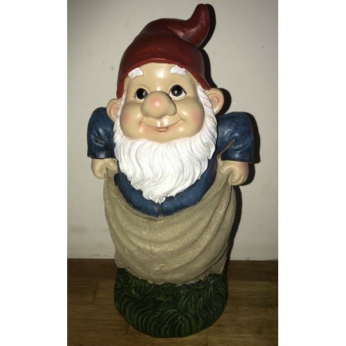 Latex Craft Mould To Make Garden Gnome in a Sack Ornament Reusable Art & Crafts Hobby Gift 13 x 7 inches