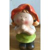 Latex Craft Mould To Make Cute Female Garden Gnome Ornament Reusable Art & Crafts Hobby Gift 6 x 4 inches
