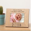 Personalised Newborn Special Delivery Photo Frame Gift Keepsake Engraved Birth New Born Baby Christening
