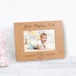 Personalised Newborn Baby Photo Frame Gift Keepsake Engraved Birth New Born Baby Christening Personalised Newborn Baby Photo Frame Gift Keepsake Engraved Birth New Born Baby Christening