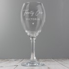 Personalised Wine Glass Birthday AGE & NAME