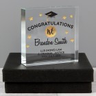 Personalised Congratulations Graduation Crystal Token University Present
