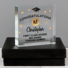 Personalised Congratulations Graduation Crystal Token University Present