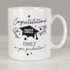 Personalised Congratulations Graduation Mug Gift, University Gift , Graduation Present