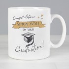 Personalised Congratulations Gold Star Graduation Mug Gift, University Gift , Graduation Present