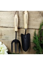 Personalised Engraved Garden Fork & Trowel Set , Gift For Gardener , Outdoor Gift