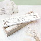 Personalised Woodland Animals Wooden Certificate Holder, New Baby Registration, Birth Certificate, Baby Nursery, New Baby Gift