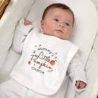 Personalised Baby Bib, Halloween Bib, Spooky Bib, Pumpkin Bib, Halloween Baby Gift, Baby Feeding Time