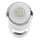 Personalised Bottle Stopper Special Birthday Wine Topper