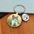 Personalised Best Friend Photo Pet Key Ring, Dog Key Ring, Cat Key Ring, Pet Memory Paw Print