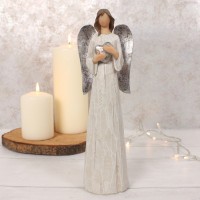 Evangaline Large Angel Ornament, Silver Glitter Angel Ornament, Glitter Angel Ornament, Decorative Angel Evangaline Large Angel Ornament, Silver Glitter Angel Ornament, Glitter Angel Ornament, Decorative Angel
