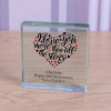 Personalised Glass Token All The Stars, Valentines Day Gift, Anniversary Gift, Gift For Husband, Gift For Wife, Boyfriend, Wedding Gift