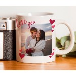 Personalised Photo Mug Love You, Valentines Gift, Photo Gift, Anniversary Gift, Gift For Her, Boyfriend Gift