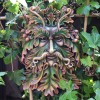 Green Man Face Wall Plaque, 22.5x15cm Green Man Plaque, Garden Decoration Treeman Garden Plaque, Garden Gift