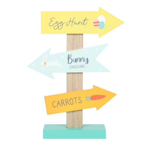 Egg Hunt This Way Sign Stake, Easter Sign, Egg Hunt Sign, Easter Celebration, Directional Arrows