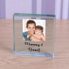 Personalised Gift For Mum Mothers Day Glass Token Gift For Mum on Mothers Day Gift For Mummy or Mother Birthday Mummy And Me