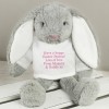 Personalised Easter Bunny Rabbit Any Message Easter Gift Birthday Present Valentines Day Pink / Blue