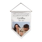 Pet Memorial Photo Upload Hanging Banner Personalised