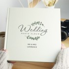 Personalised Wedding Photo Album. 30 sleeved pages (60 sides). Square. Satin Finish