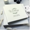 Personalised Wedding Photo Album. 30 sleeved pages (60 sides). Square. Satin Finish