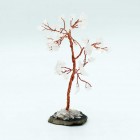 Gemstone Tree Rock Quartz on Black Agate Base (35 stones), Crystal Tree, Healing Tree, Feng Shui