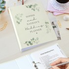 Personalised Botanical Wedding Planner, Wedding Organiser