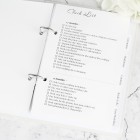 Personalised Botanical Wedding Planner, Wedding Organiser