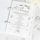 Personalised Botanical Wedding Planner, Wedding Organiser