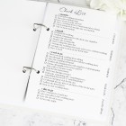 Personalised Autumnal Wedding Planner, Wedding Organiser