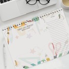 Personalised Teacher A4 Desk Planner, Weekly Organiser, Daily Planner