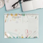 Personalised Teacher A4 Desk Planner, Weekly Organiser, Daily Planner