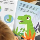 Personalised Dinosaur Adventure Story Book, Educational Book, Fun Interesting Facts, Learning Activity