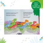 Personalised Dinosaur Adventure Story Book, Educational Book, Fun Interesting Facts, Learning Activity