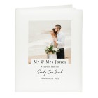 Personalised Wedding Photo Album. Traditional Wedding Album