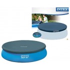 Intex 8-Ft Easy Set Pool Cover, blue