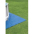 Ground Cloth Swimming Pool Floor Protector, 13 x 13 ft