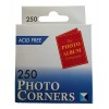 The Photo Album Company Dispenser Box with 250 Photograph Photo Corner - Clear