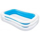 Intex Swim Centre Family Inflatable Pool, 103" x 69" x 22" (Assorted Colors: Blue or Green)