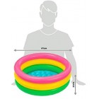 Intex Sunset Glow Baby Pool Childrens Paddling Pool