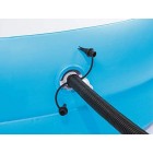 Bestway Family Pool, pool rectangular for children, easy to assemble, blue, 201 x 150 x 51 cm