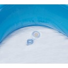 Bestway Family Pool, pool rectangular for children, easy to assemble, blue, 201 x 150 x 51 cm