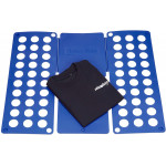 2nd Generation Adult Clothes Folding Board, T-shirt Trouser Folder, Large Flip Fold Organizer, Blue