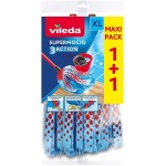 Vileda SuperMocio 3Action XL Refill, Twin Pack