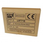 NRS Healthcare Round Shower Stool L97718 Height Adjustable